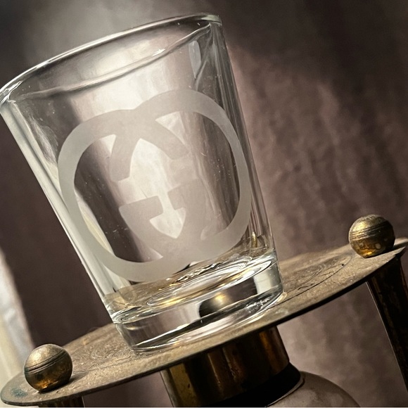 🌹Set of 4 Luxury Designer Etched Shot Glasses - Picture 4 of 7